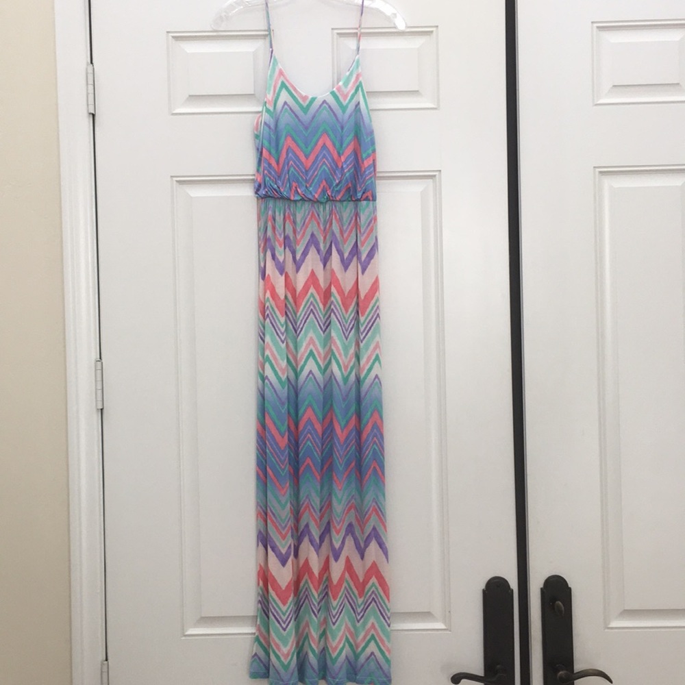 Lush Long Sleeveless Dress
